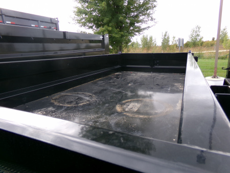 New 2026 Iron Bull 83 x 16 DTG Gooseneck Dump with 16K GVWR, Engineered Neck, and Hydraulic Jacks