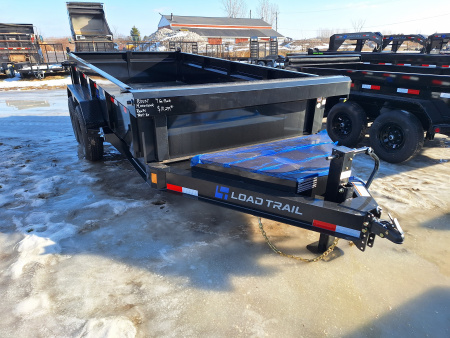 New 2026 Load Trail 83x14 Contractors Dump Trailer W/ 7 Ga Floor