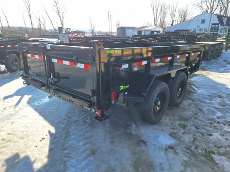 New 2026 Load Trail 83x14 Contractors Dump Trailer W/ 7 Ga Floor