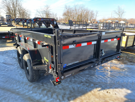 New 2026 Load Trail 83x14 Contractors Dump Trailer W/ 7 Ga Floor