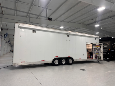 Used 2001 Motorsports 34' Stacker Trailer