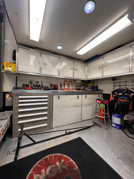 Used 2001 Motorsports 34' Stacker Trailer