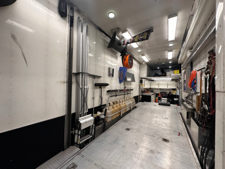 Used 2001 Motorsports 34' Stacker Trailer