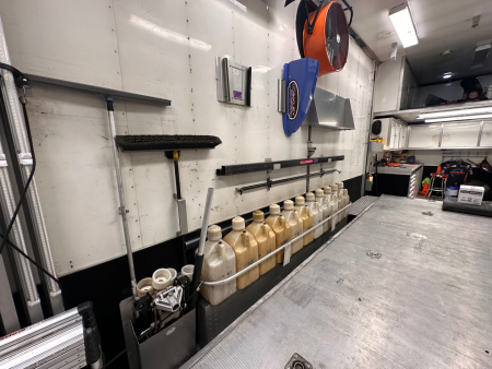 Used 2001 Motorsports 34' Stacker Trailer