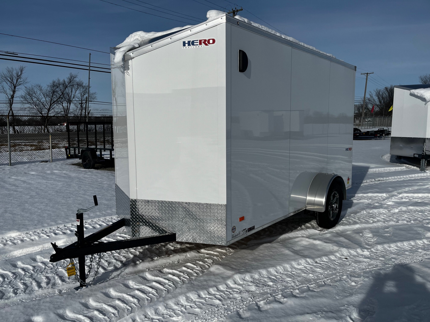 New 2025 Bravo Trailers Hero 6x12 3K Cargo / Enclosed Trailer