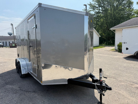New 2026 Stealth 7 X 14 Cargo / Enclosed Trailer with Ramp and 6ft 6in interior Height