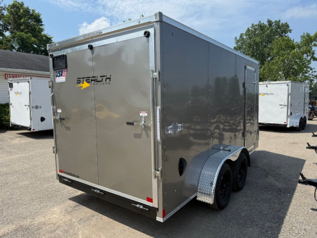 New 2026 Stealth 7 X 14 Cargo / Enclosed Trailer with Ramp and 6ft 6in interior Height