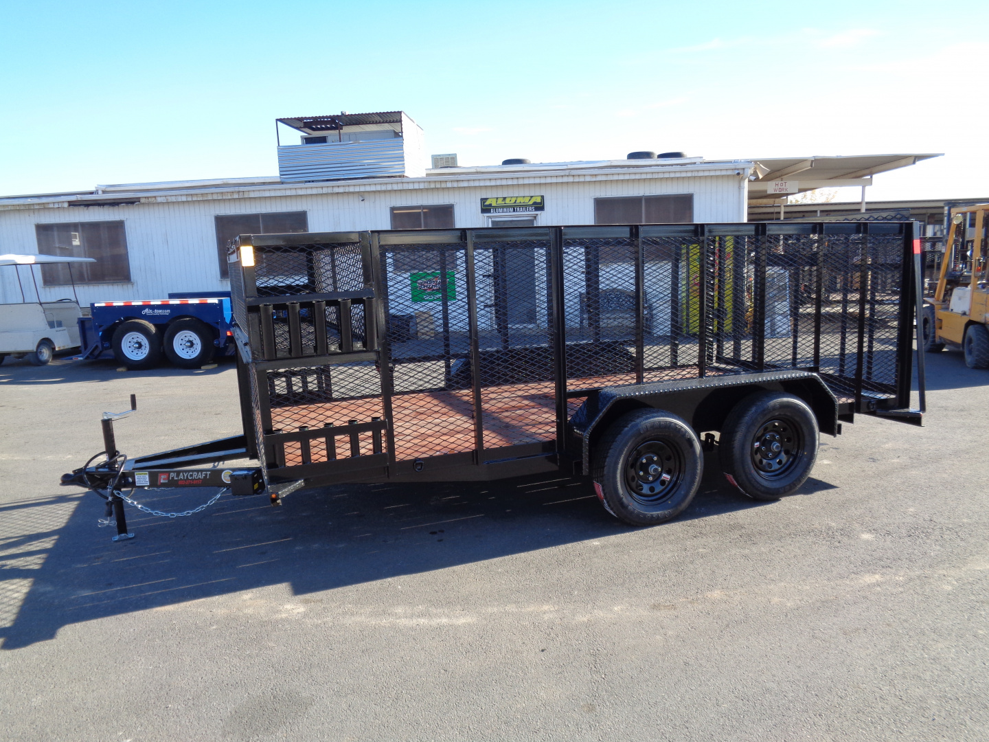 New 2026 Playcraft by Sun Country * SUTA 7x14 * 14Ft Tandem Axle Landscape Trailer