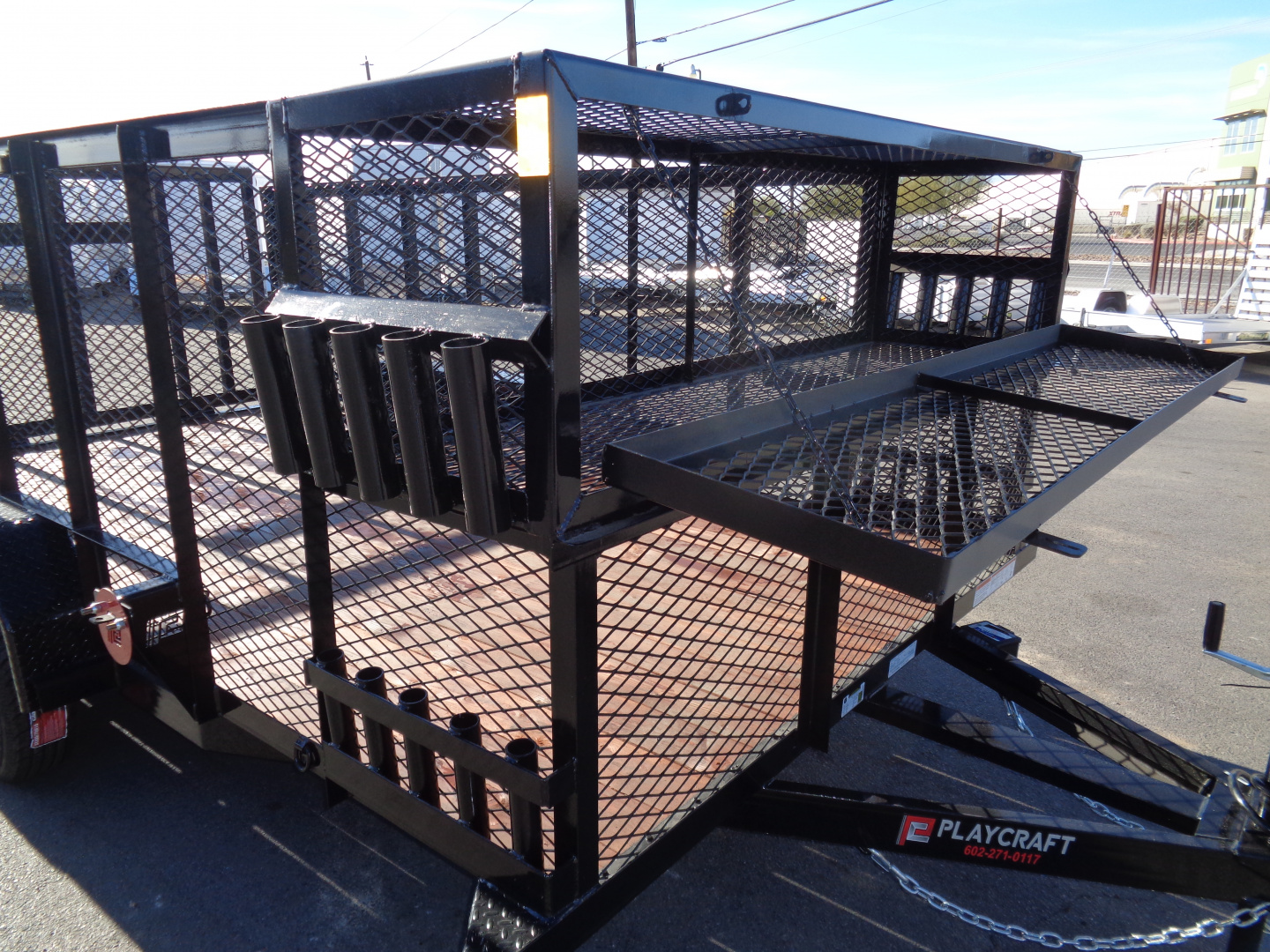 New 2026 Playcraft by Sun Country * SUTA 7x14 * 14Ft Tandem Axle Landscape Trailer