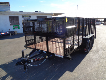 New 2026 Playcraft by Sun Country * SUTA 7x14 * 14Ft Tandem Axle Landscape Trailer