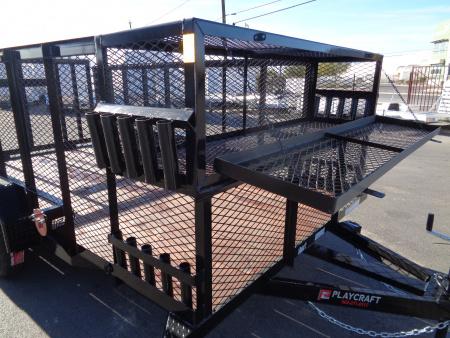 New 2026 Playcraft by Sun Country * SUTA 7x14 * 14Ft Tandem Axle Landscape Trailer