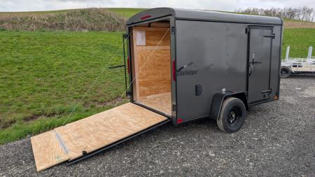 New 2026 Homesteader 6x10 Challenger Cargo Trailer w/ Ramp Door (6" Add'l Height)