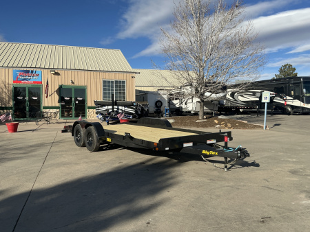 New 2026 Big Tex Trailers 70CH-18BKDT2B Flatbed Trailer