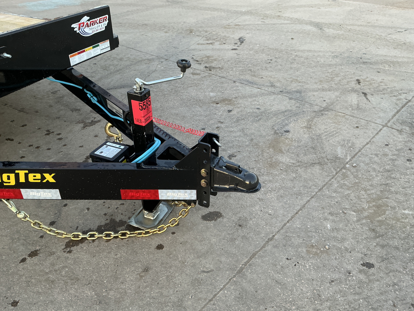 New 2026 Big Tex Trailers 14EB-20D2A-KRBK Flatbed Trailer