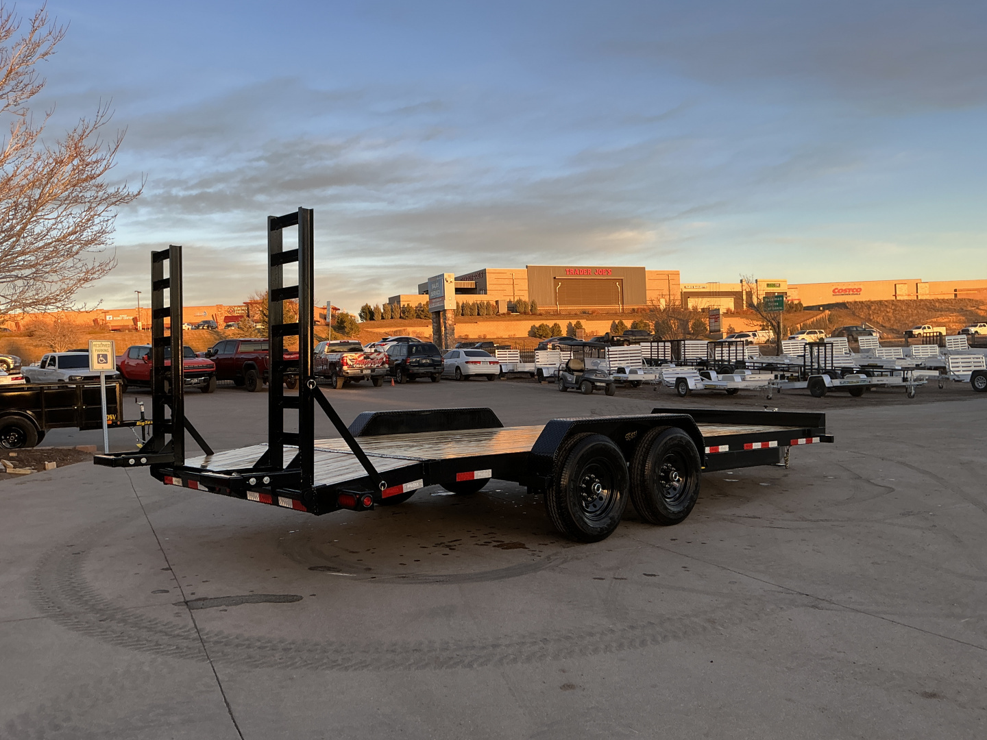 New 2026 Big Tex Trailers 14EB-20D2A-KRBK Flatbed Trailer