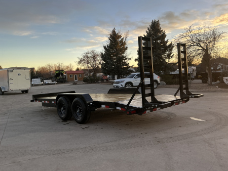 New 2026 Big Tex Trailers 14EB-20D2A-KRBK Flatbed Trailer