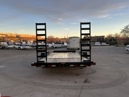 New 2026 Big Tex Trailers 14EB-20D2A-KRBK Flatbed Trailer