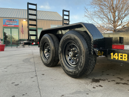New 2026 Big Tex Trailers 14EB-20D2A-KRBK Flatbed Trailer