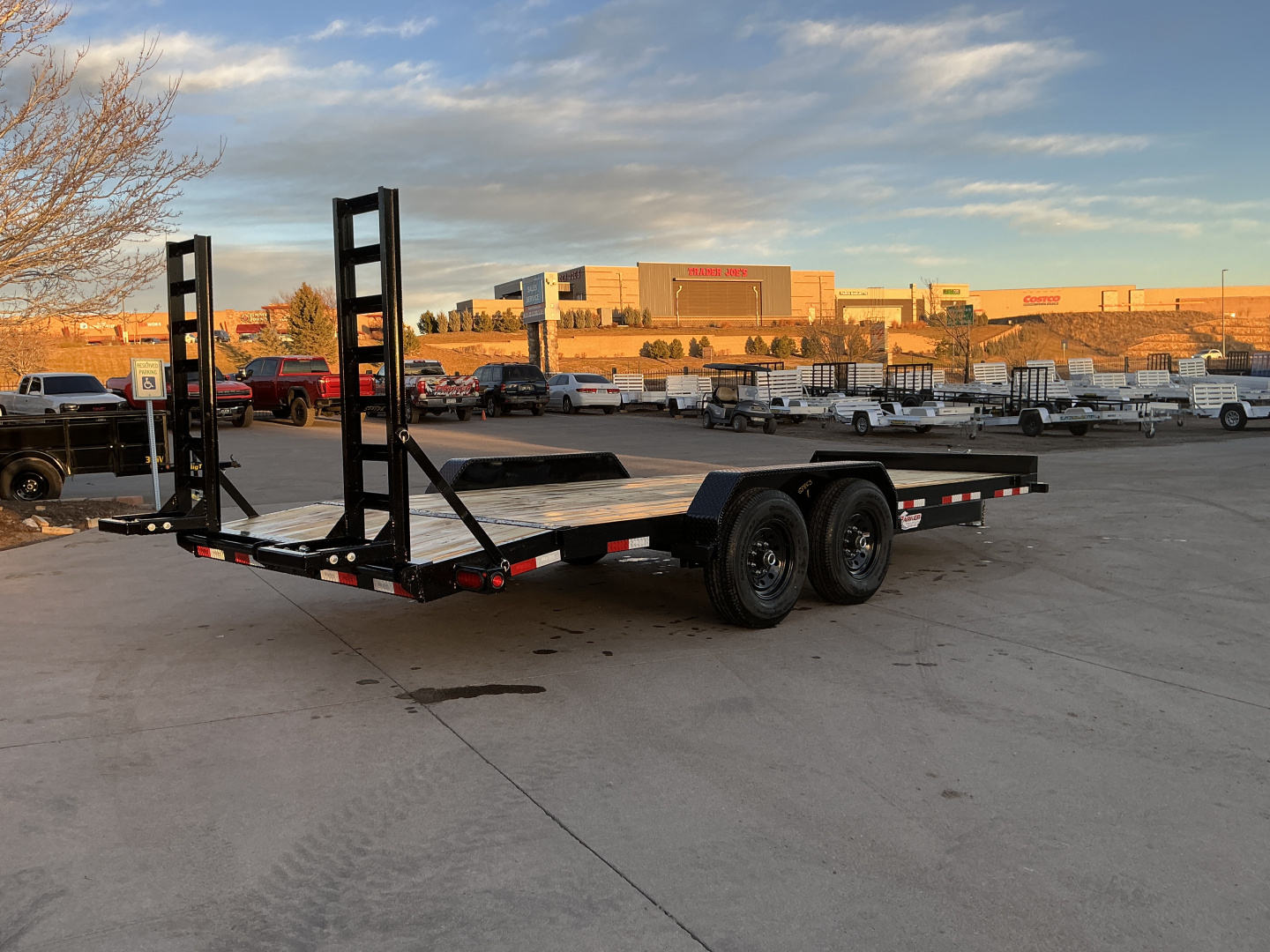 New 2026 Big Tex Trailers 14EB-20D2A-KRBK Flatbed Trailer