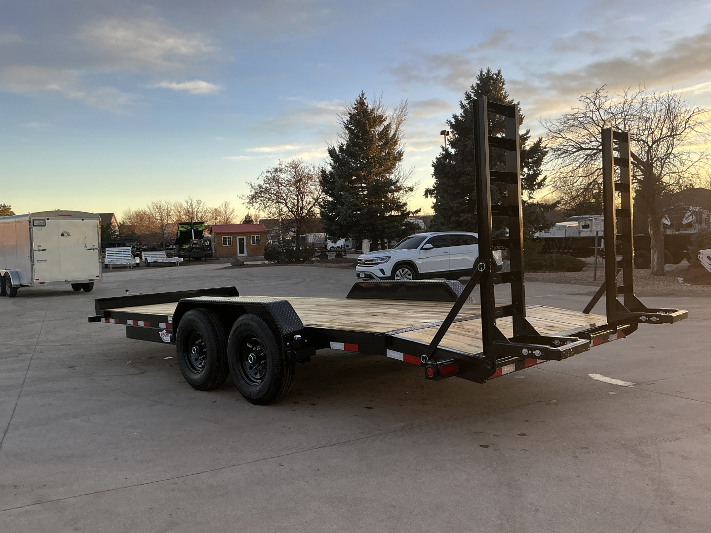 New 2026 Big Tex Trailers 14EB-20D2A-KRBK Flatbed Trailer