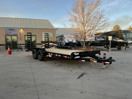 New 2026 Big Tex Trailers 14EB-20D2A-KRBK Flatbed Trailer