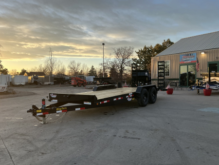New 2026 Big Tex Trailers 14EB-20D2A-KRBK Flatbed Trailer