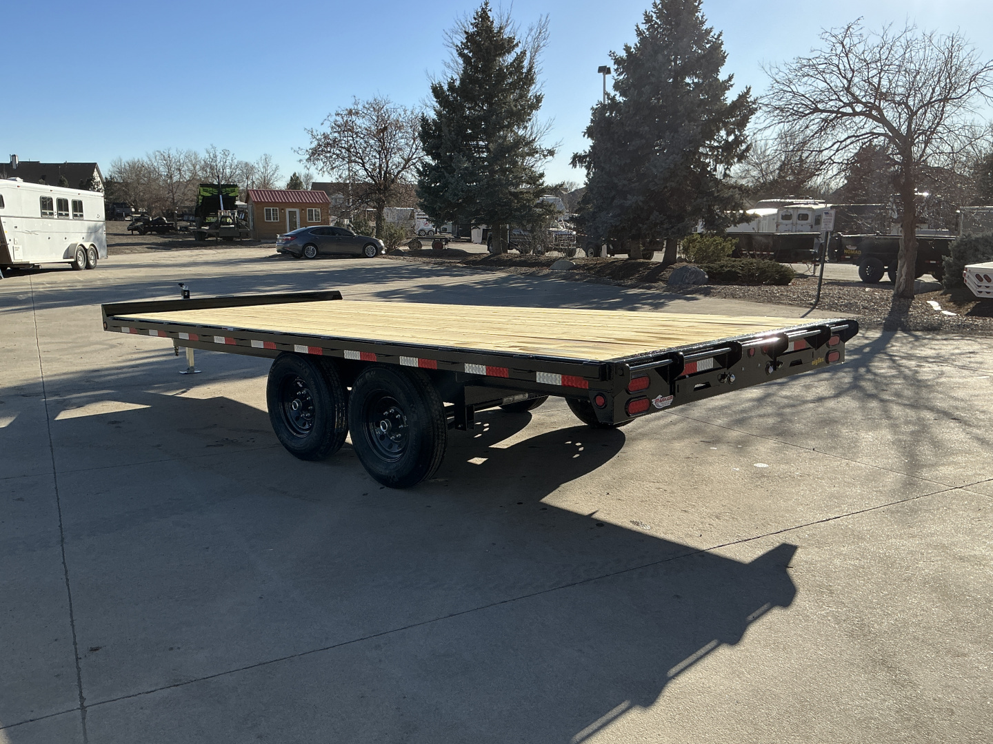 New 2026 Big Tex Trailers 14OE-18STA-S8BK Flatbed Trailer