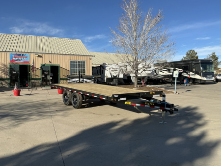 New 2026 Big Tex Trailers 14OE-18STA-S8BK Flatbed Trailer