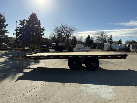 New 2026 Big Tex Trailers 14OE-18STA-S8BK Flatbed Trailer