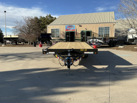 New 2026 Big Tex Trailers 14OE-18STA-S8BK Flatbed Trailer