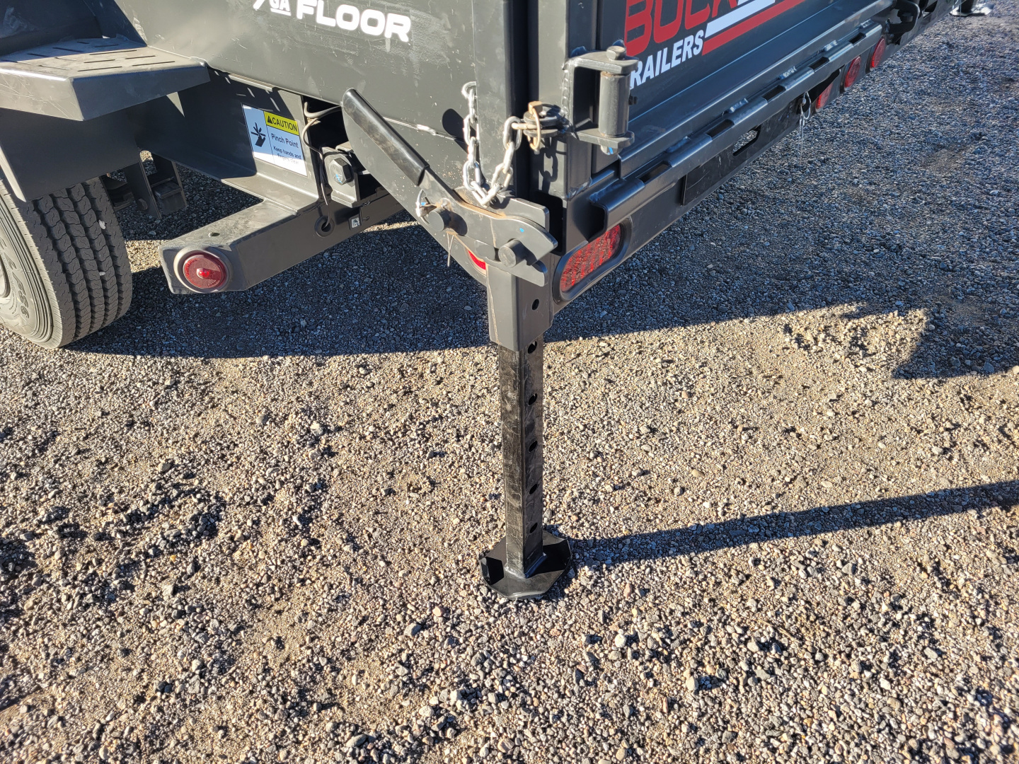 New 2026 Buckshot 83"x16' Telescopic Gooseneck Dump Trailer W/3' Sides/8KAxles