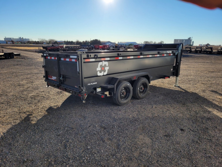 New 2026 Buckshot 83"x16' Telescopic Gooseneck Dump Trailer W/3' Sides/8KAxles