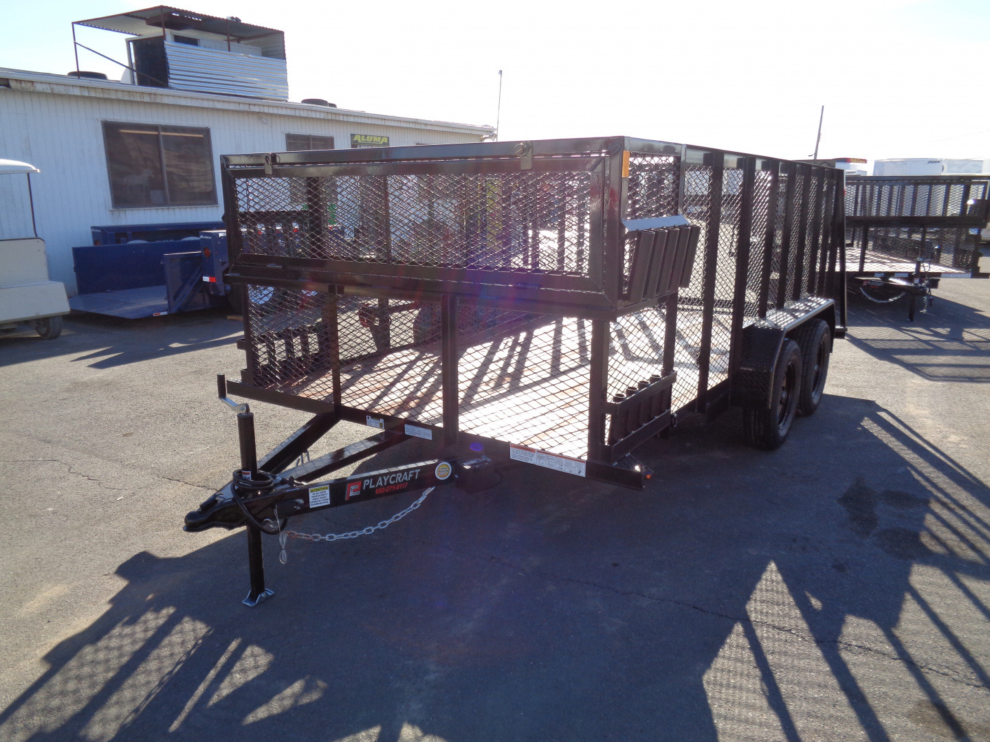 New 2026 Playcraft by Sun Country * SUTA 7x14 * 14Ft Tandem Axle Landscape Trailer