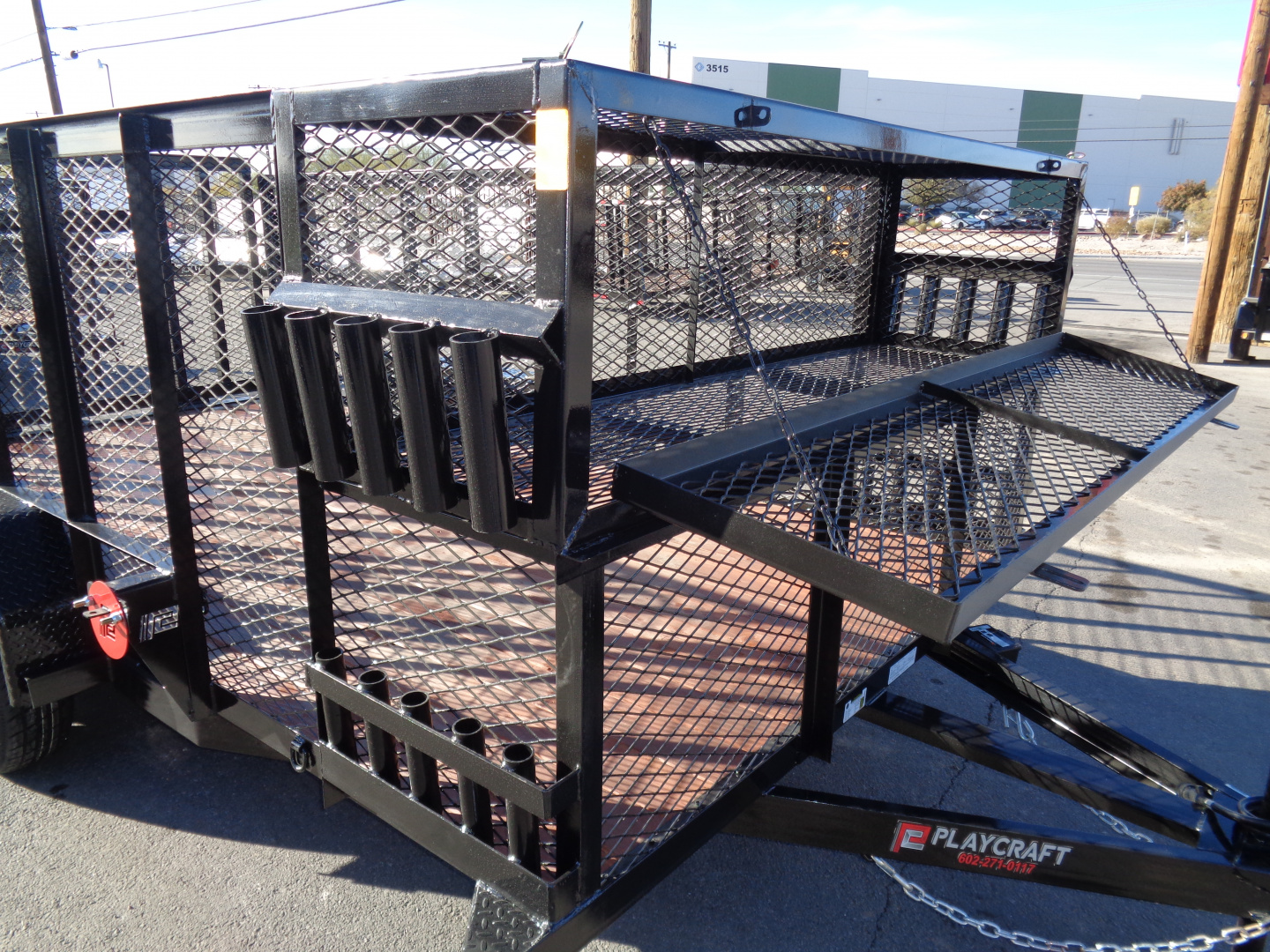 New 2026 Playcraft by Sun Country * SUTA 7x14 * 14Ft Tandem Axle Landscape Trailer