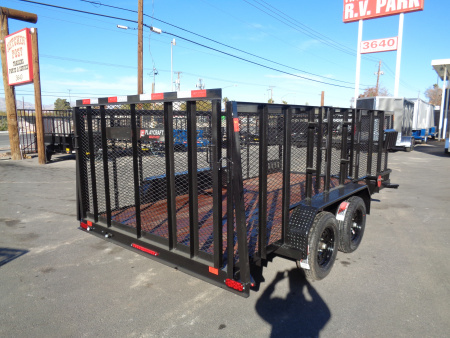 New 2026 Playcraft by Sun Country * SUTA 7x14 * 14Ft Tandem Axle Landscape Trailer