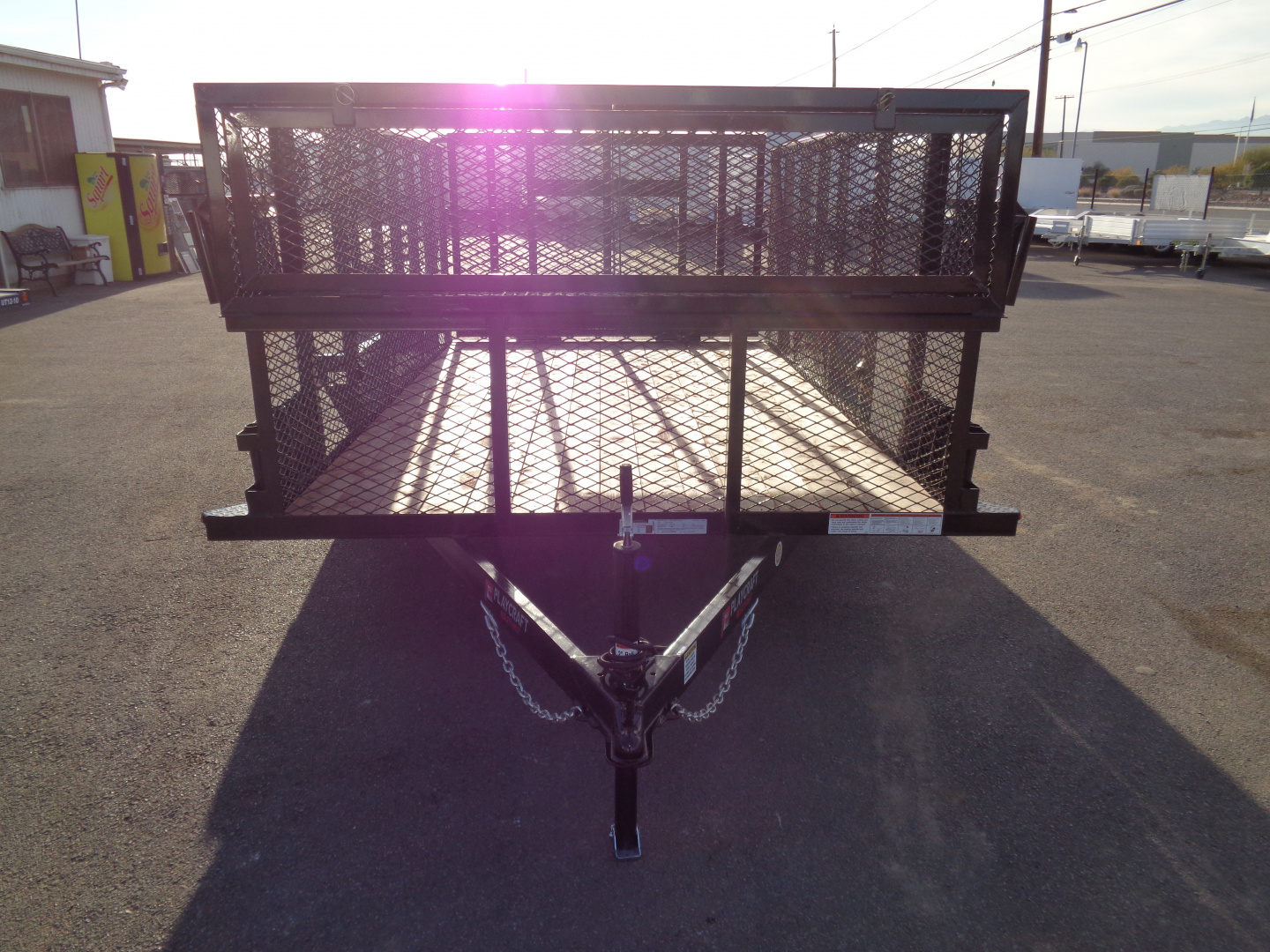 New 2026 Playcraft by Sun Country * SUSA 7x12 * Single Axle Landscape Trailer