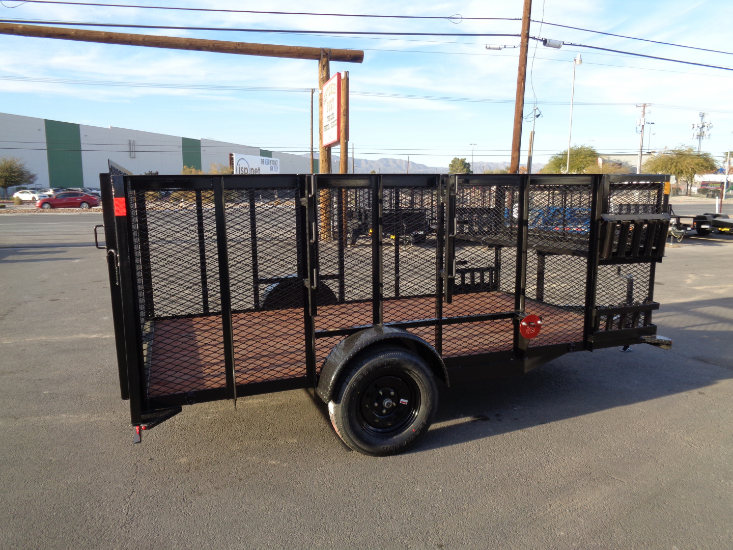 New 2026 Playcraft by Sun Country * SUSA 7x12 * Single Axle Landscape Trailer