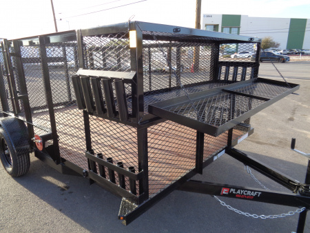 New 2026 Playcraft by Sun Country * SUSA 7x12 * Single Axle Landscape Trailer