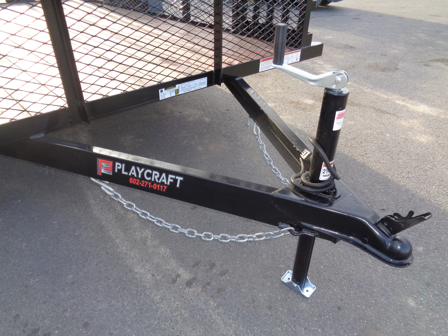 New 2026 Playcraft by Sun Country * SUSA 7x12 * Single Axle Landscape Trailer