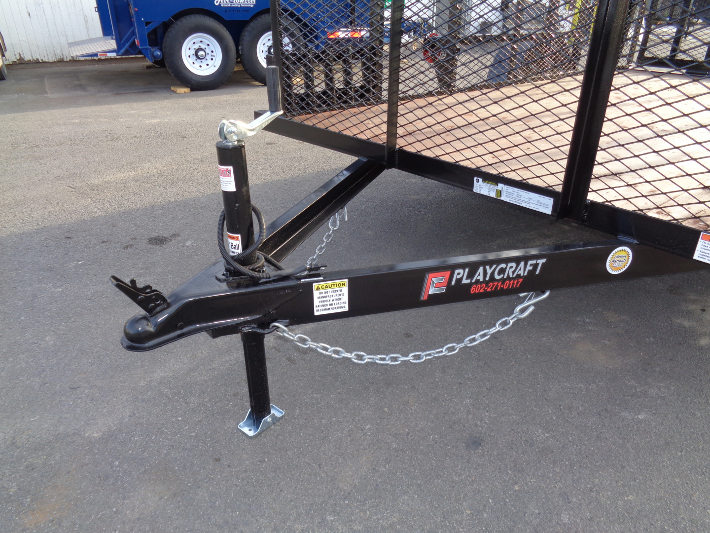 New 2026 Playcraft by Sun Country * SUSA 7x12 * Single Axle Landscape Trailer