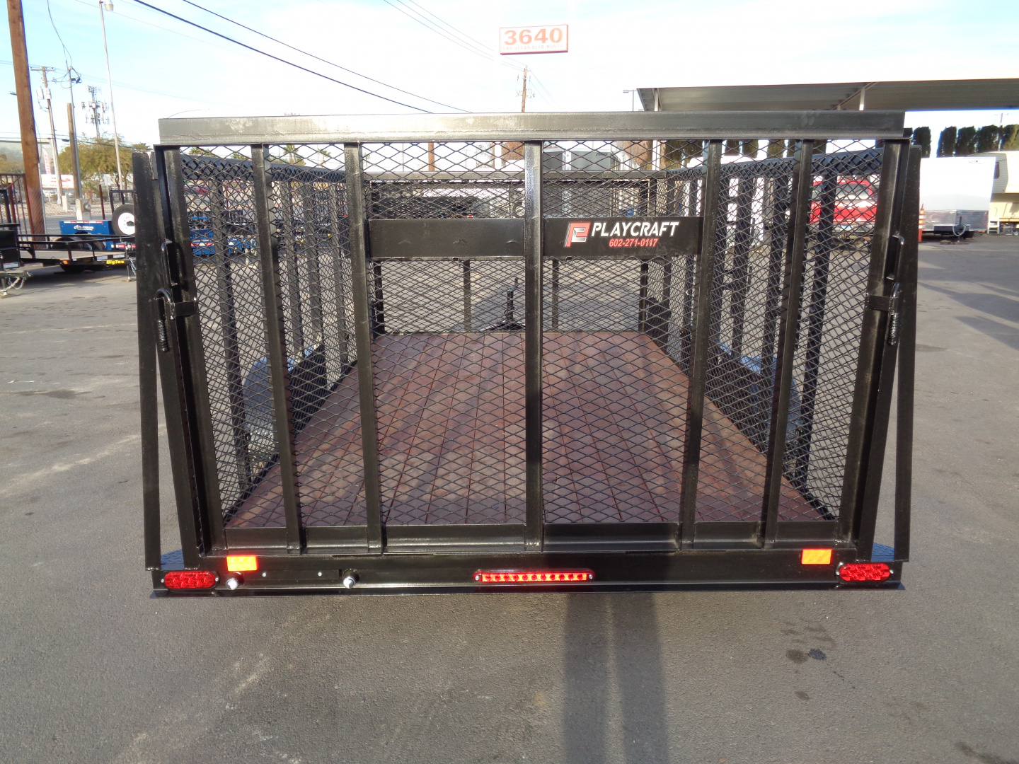 New 2026 Playcraft by Sun Country * SUSA 7x12 * Single Axle Landscape Trailer