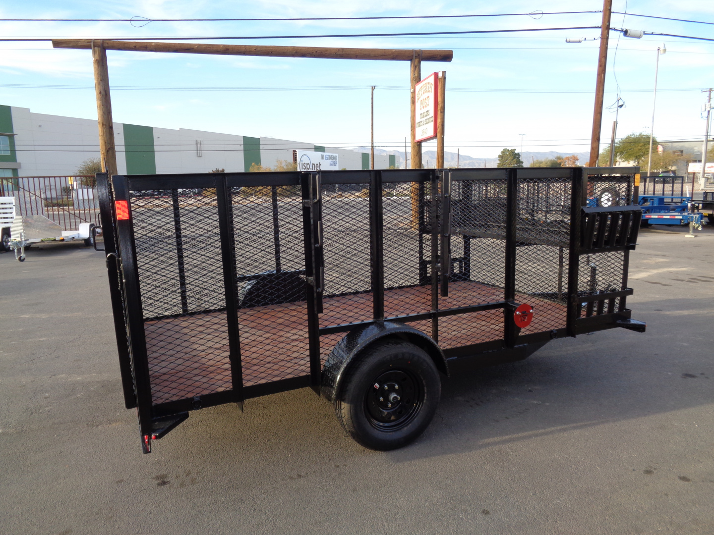 New 2026 Playcraft by Sun Country * SUSA 7x12 * Single Axle Landscape Trailer