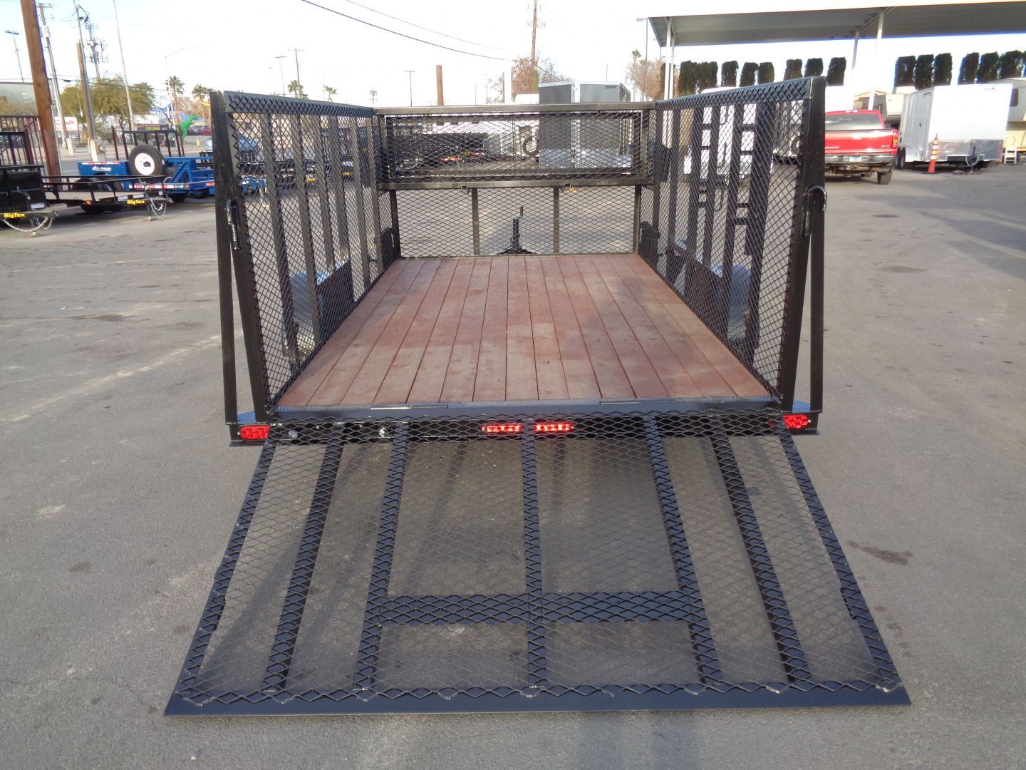 New 2026 Playcraft by Sun Country * SUSA 7x12 * Single Axle Landscape Trailer