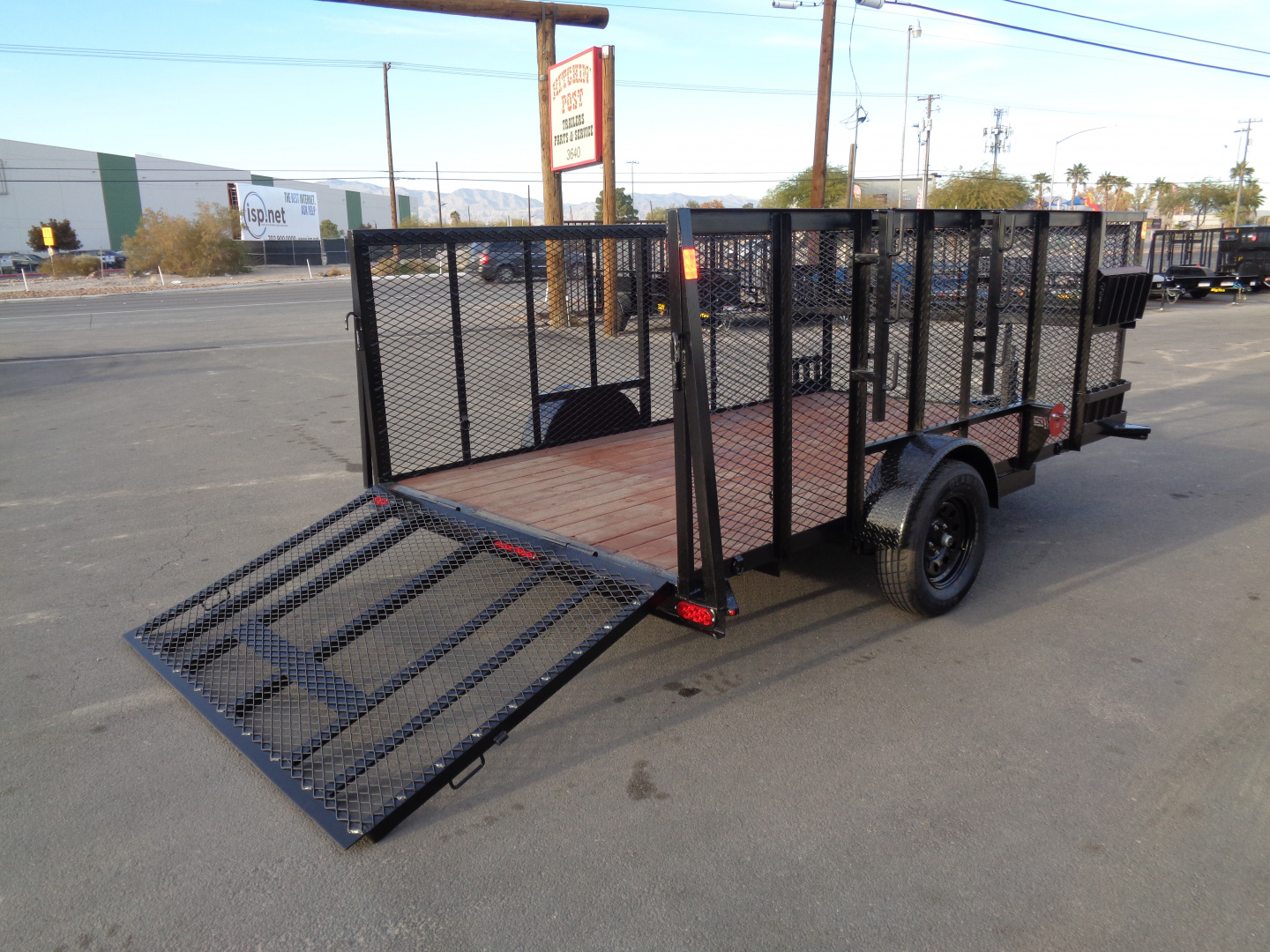 New 2026 Playcraft by Sun Country * SUSA 7x12 * Single Axle Landscape Trailer