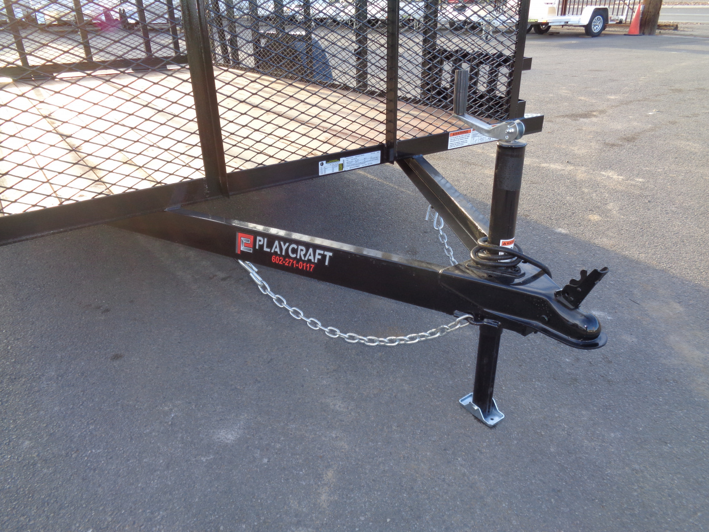 New 2026 Playcraft by Sun Country * SUSA 7x12 * Single Axle Landscape Trailer