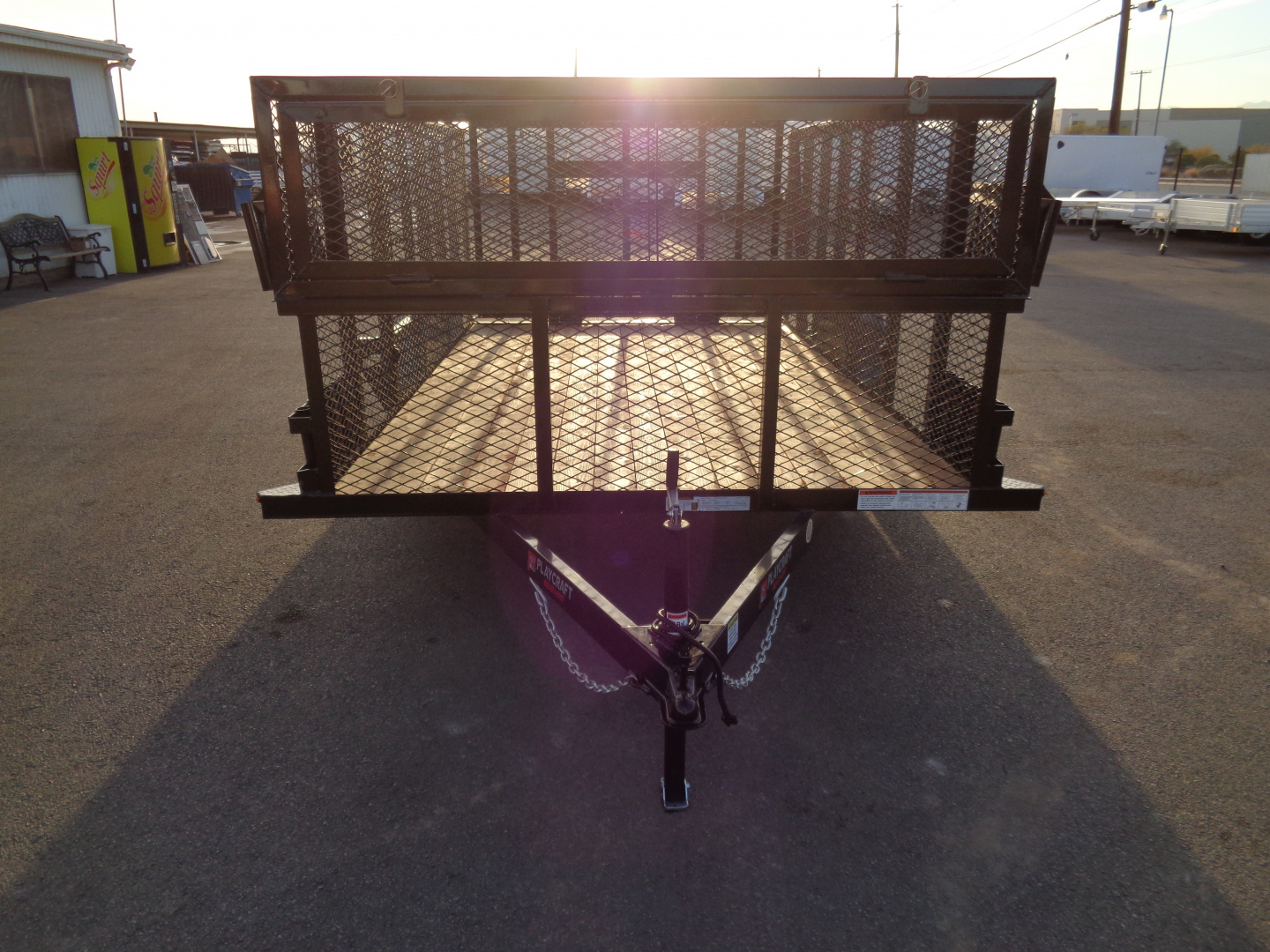 New 2026 Playcraft by Sun Country * SUSA 7x12 * Single Axle Landscape Trailer