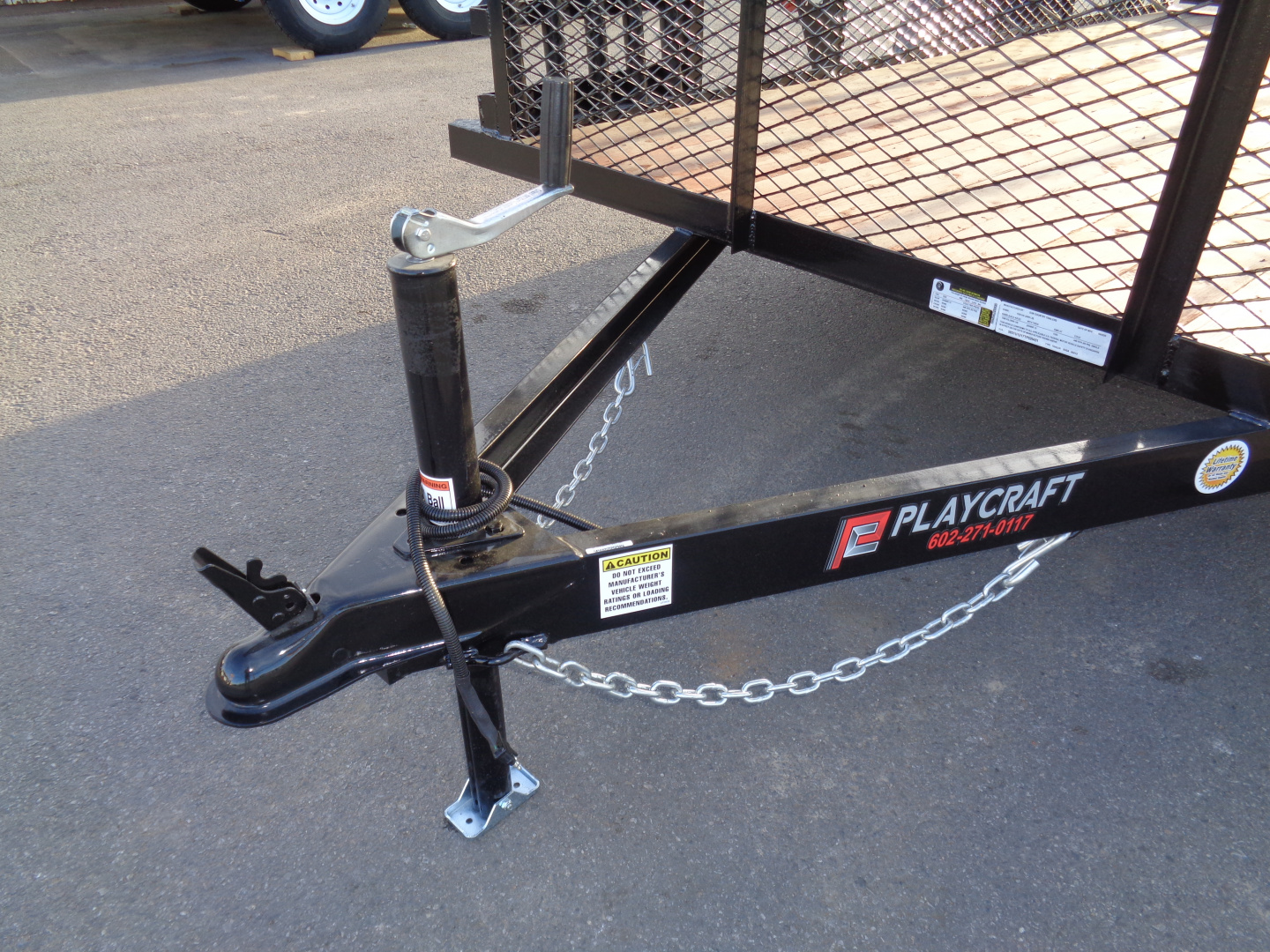 New 2026 Playcraft by Sun Country * SUSA 7x12 * Single Axle Landscape Trailer