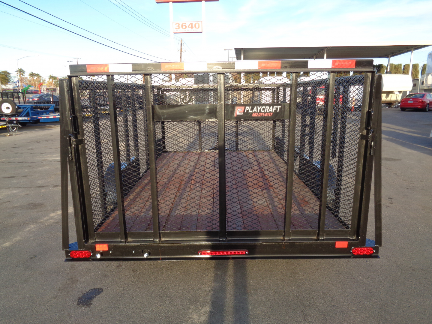 New 2026 Playcraft by Sun Country * SUSA 7x12 * Single Axle Landscape Trailer