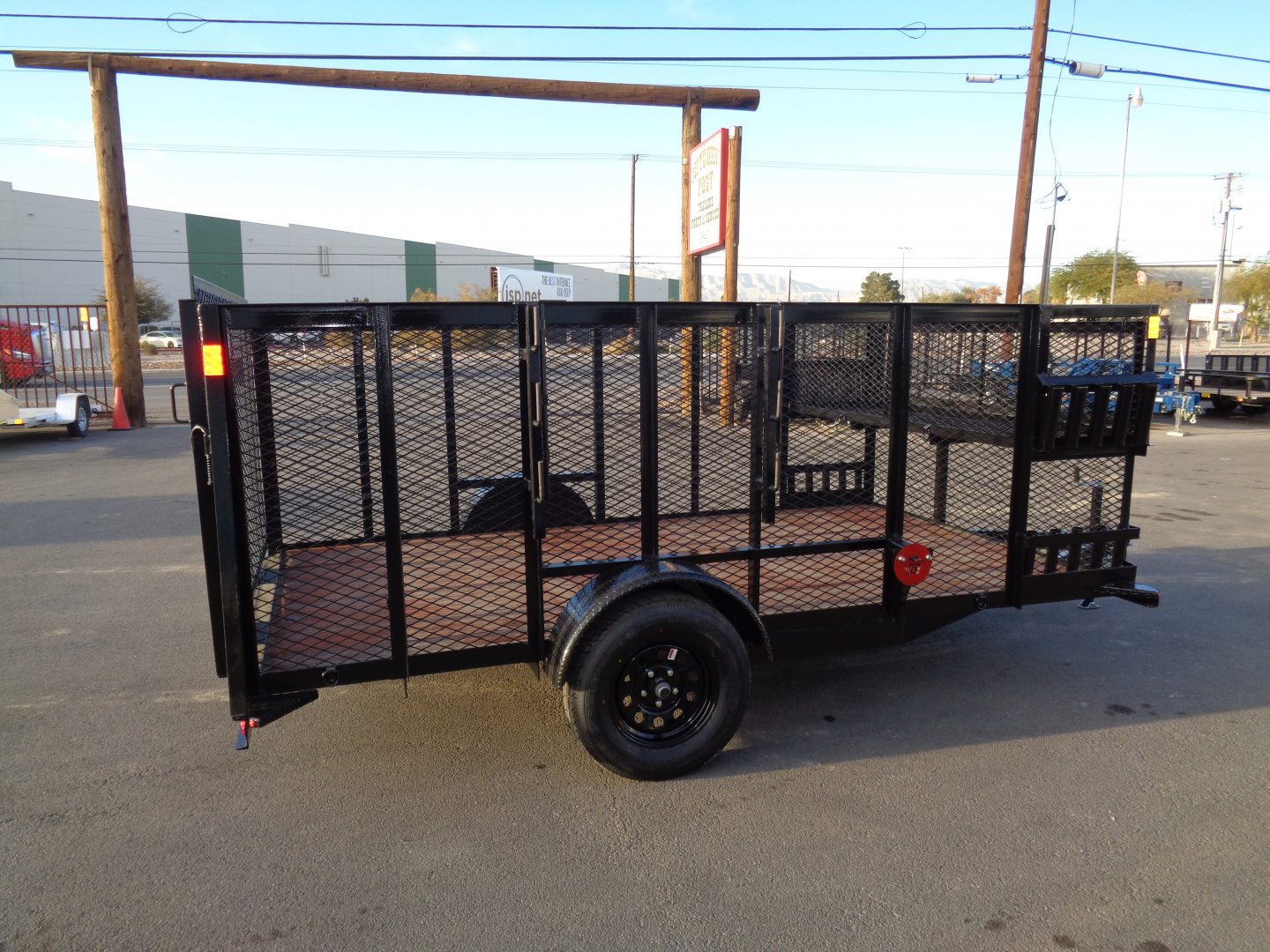 New 2026 Playcraft by Sun Country * SUSA 7x12 * Single Axle Landscape Trailer