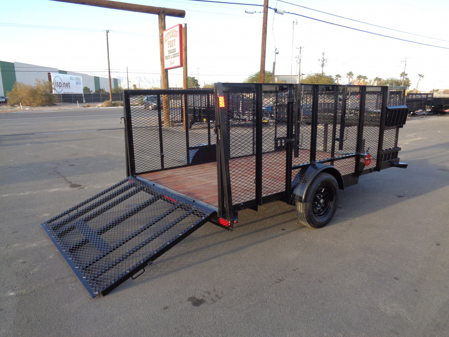 New 2026 Playcraft by Sun Country * SUSA 7x12 * Single Axle Landscape Trailer